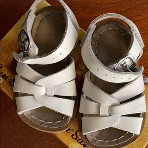 Salt Water Sandals by Hoy | White Salt Water